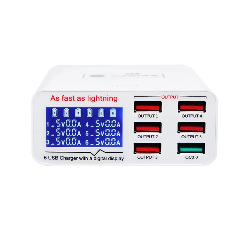 SUNHINE SS-304Q USB Smart Lightning Charger