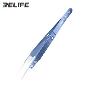 RELIFE RT-11E/15E Precision Titanium Alloy Ceramic Tweezers