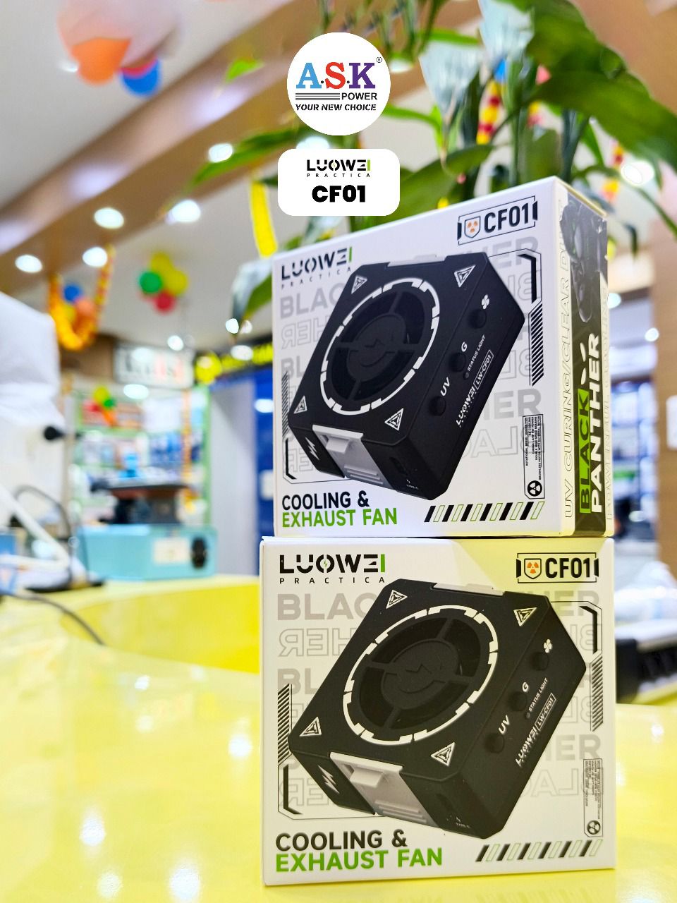 Luowei LW-CF01 3 In 1 Microscope Cooler & UV Curing Lamp