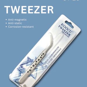 KOOCU ST-11B Precision Tweezer | Anti-Static Anti-Magnetic Stainless Steel Tweezer | PCB & Mobile Repair Tool