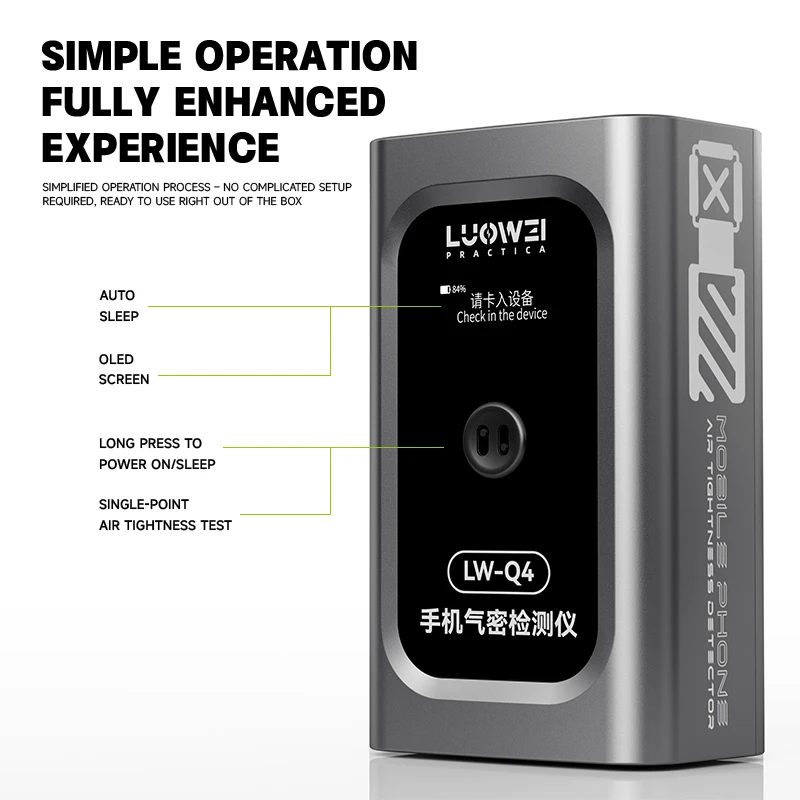 LUOWEI LW-Q4 Mobile Phone Air Tightness Tester | Waterproof Leak Detection Tool for Smartphone Repair - Image 3