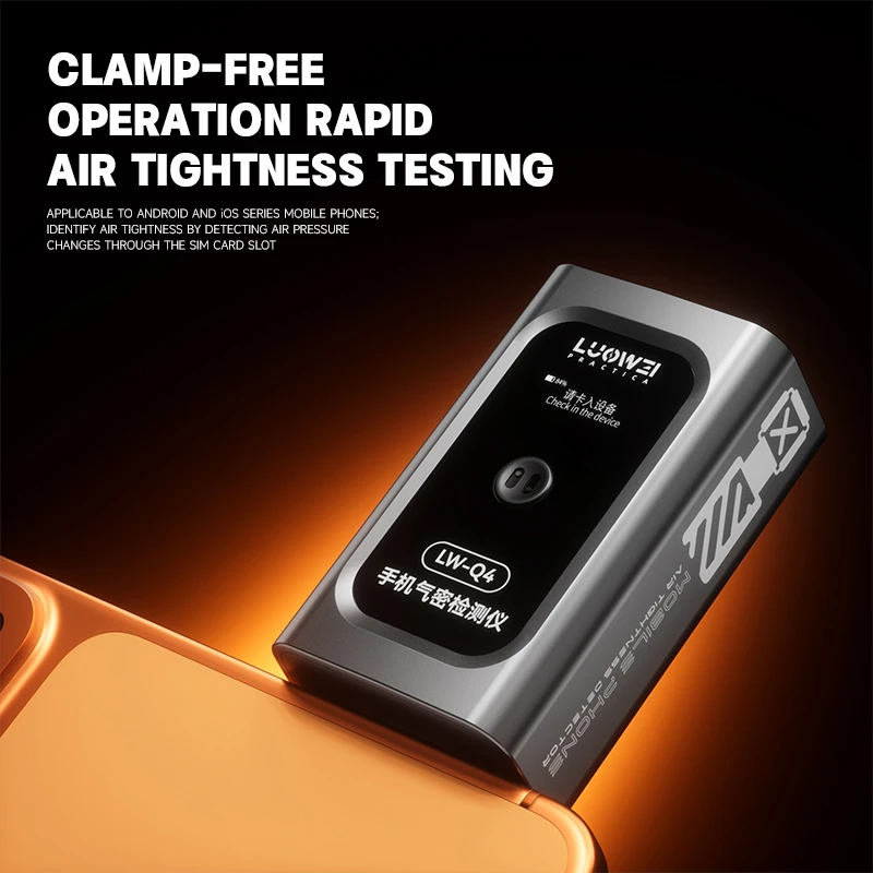LUOWEI LW-Q4 Mobile Phone Air Tightness Tester | Waterproof Leak Detection Tool for Smartphone Repair - Image 4
