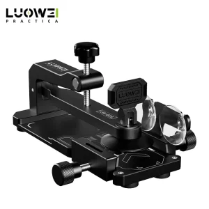 LUOWEI LW-025 Mobile Phone Screen Removal Magic Tool with adjustable clamp and suction cup system for non-destructive smartphone screen opening, battery replacement, motherboard inspection, and professional mobile repair.