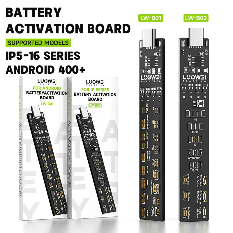 LUOWEI LW-B01 Battery Activation Board | Android Battery Activation Tool | USB-C PD Fast Charging - Image 3
