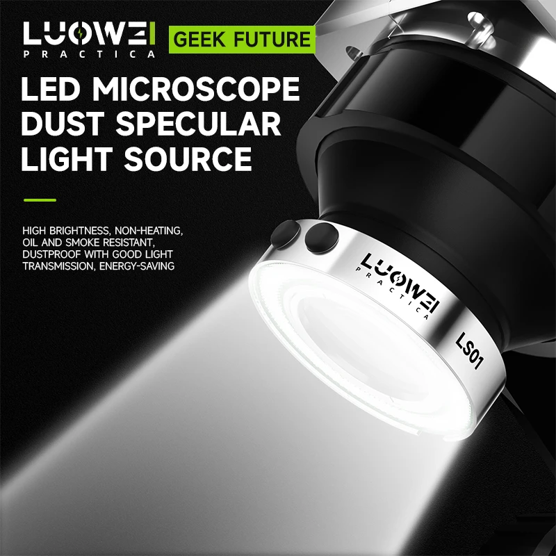 LUOWEI LW-LS01 LED Microscope Ring Light | 26 LED Adjustable Microscope Lamp for Mobile Repair - Image 3