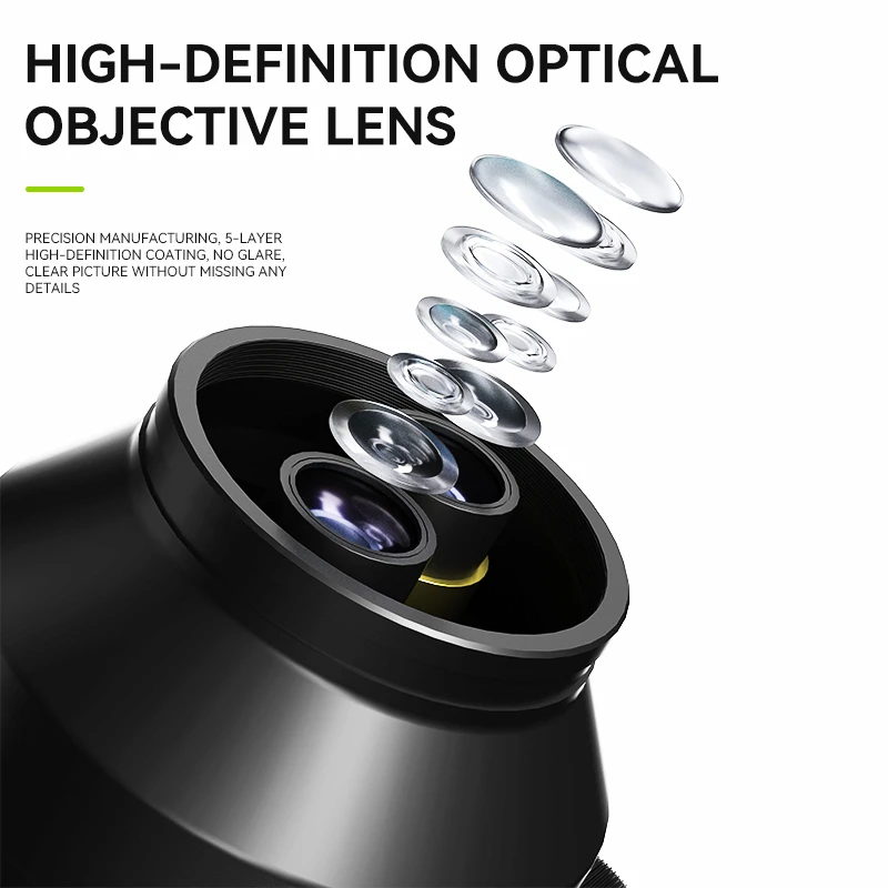 LUOWEI Geek Future LW-TR01-B3TV Trinocular Stereo Microscope | 7X–50X HD Microscope for Mobile Phone Repair - Image 6