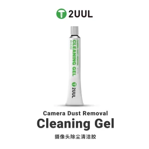 2UUL GL03 Camera Dust Removal Cleaning Gel for removing dust from smartphone camera lenses, camera modules, sensors, and delicate electronic components without leaving residue.