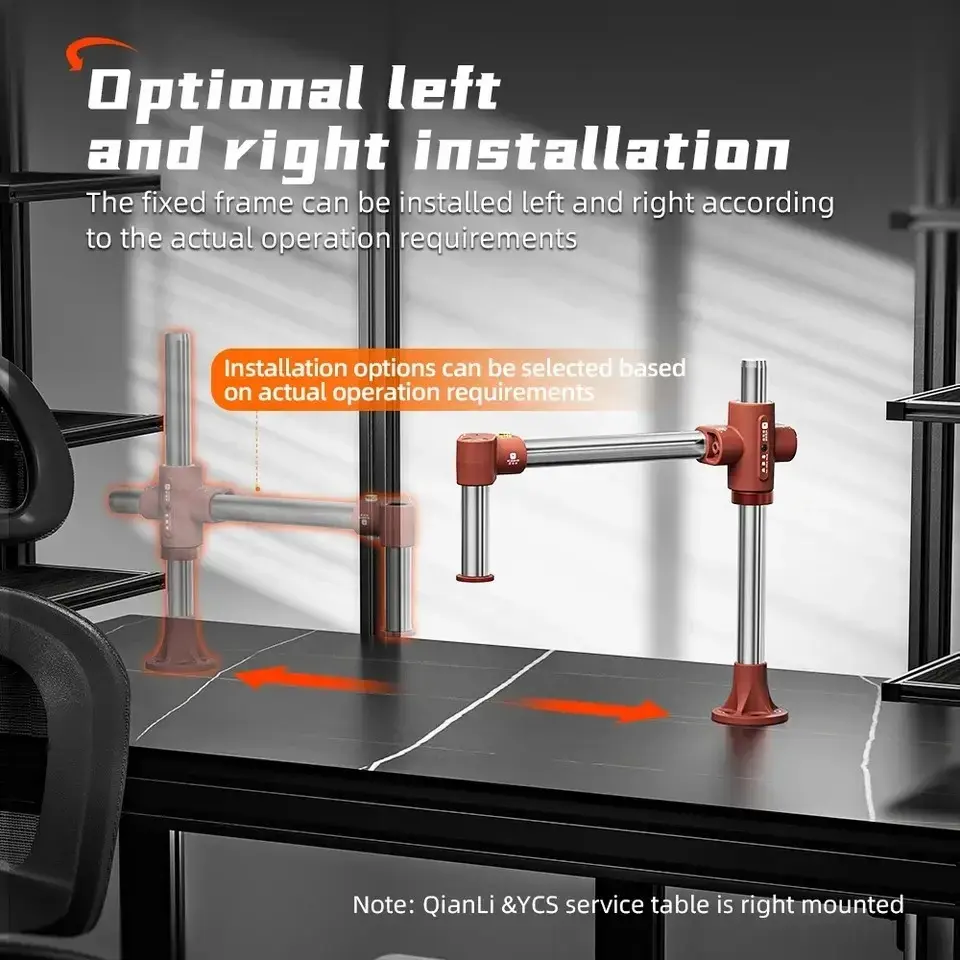 YCS Dragon Arm Swing Arm Bracket – 360° Adjustable Microscope Stand