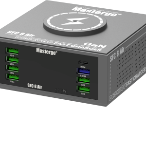 MASTERGO SFC 8 Air 110W GaN Desktop Fast Charger | 8-Port Multi-Device Charging Station