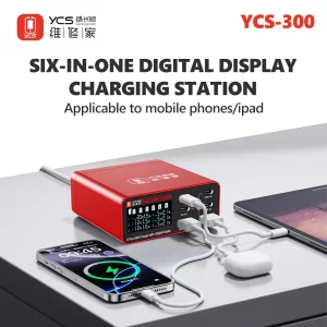 YCS-300 Multi-Port PD + QC Fast Charger 55W